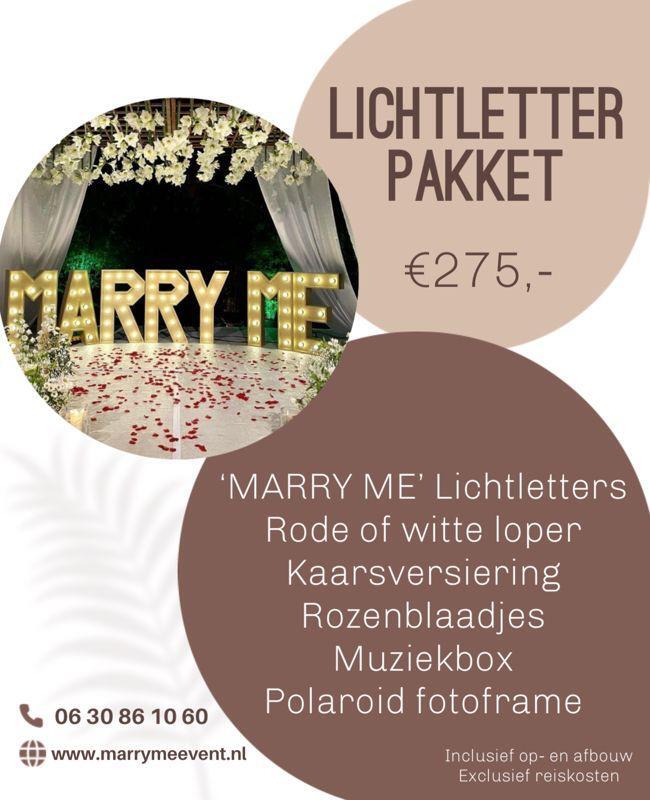 Lichtletter Pakket